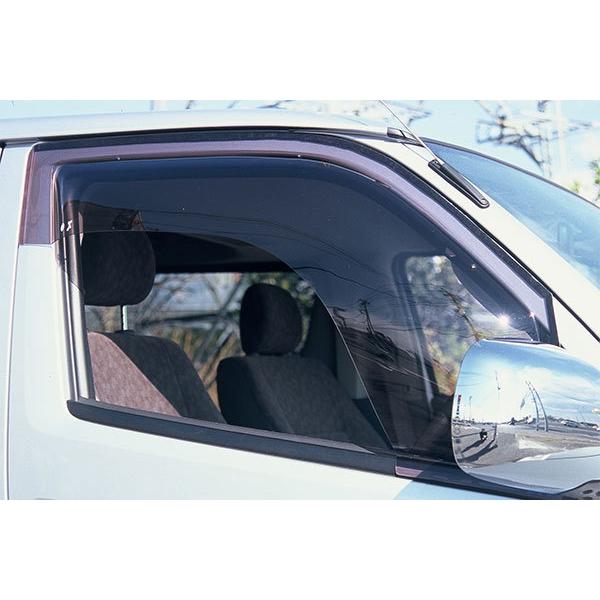 OXバイザー オックスバイザー ベーシック フロント左右 ハイエース 200 