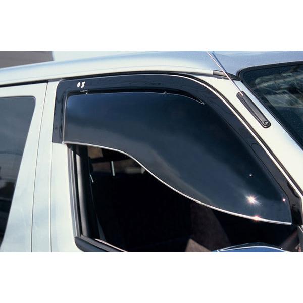 OXバイザー オックスバイザー ブラッキーテン フロント左右 ハイエース 