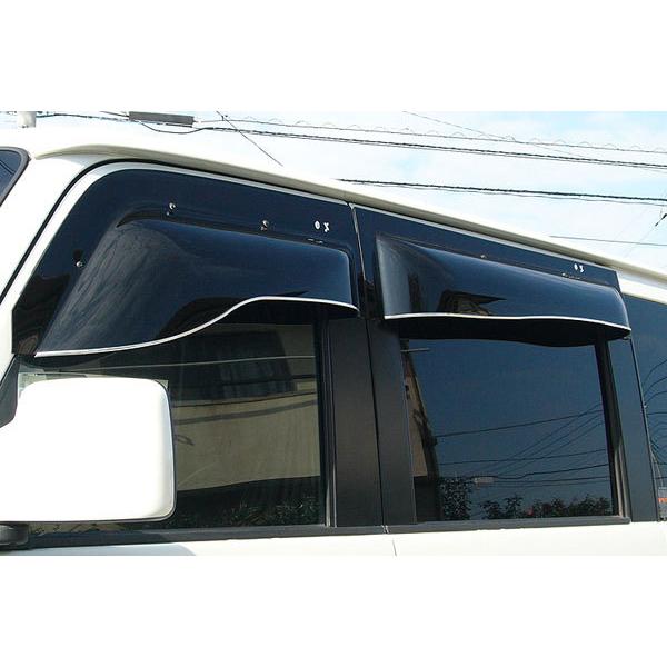 OXバイザー オックスバイザー ブラッキーテン 前後セット 1台分 