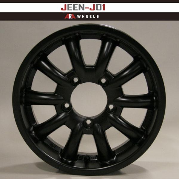 プロスタッフ JEEN マットブラック 16インチ5.5J オフセット+22