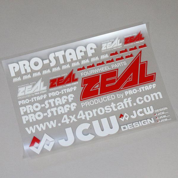 プロスタッフ ZEAL ステッカーシート : オートクラフト - 通販
