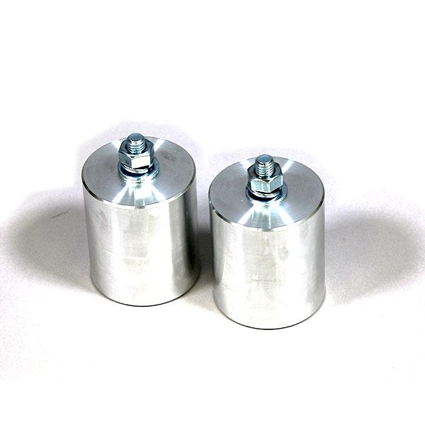 ジープ ラングラー用フロントバンプストッパー（75mm）新品未使用品 プロスタッフ ZEAL バンプストッパーブロック フロント クライスラー