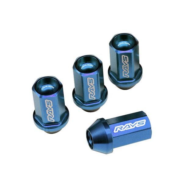 RAYS レイズ DURA-NUT ジュラナット M12×P1.5 L42 ブルー 