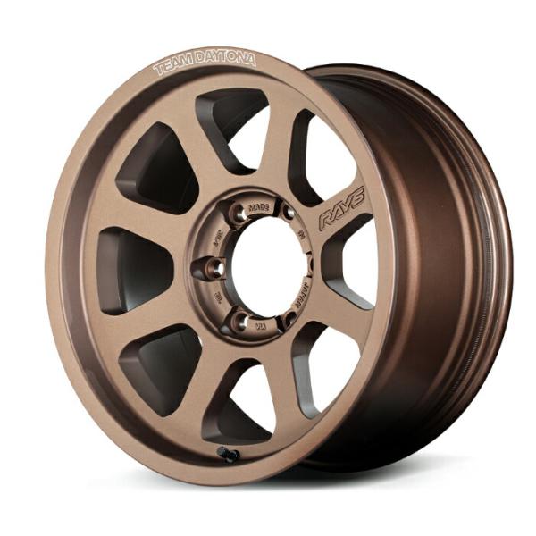 RAYS レイズ TEAM DAYTONA チームデイトナ D108 Dark Bronze (JPJ) 17×8.0J 6H PCD139 +20 アルミホイール1本