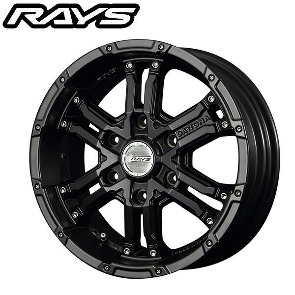 RAYS レイズ TEAM DAYTONA チームデイトナ FDX Semigloss Black (SB