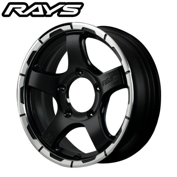 RAYS レイズ gramLIGHTS グラムライツ 57CR-X2 Semigloss Black/Rim DC 