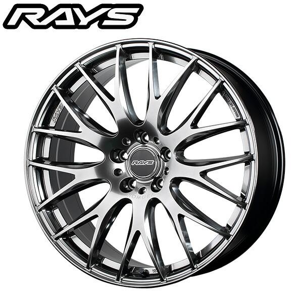 RAYS レイズ ホムラ HOMURA 2X9PLUS Grace Silver (QNK) 18×8.0J 5H