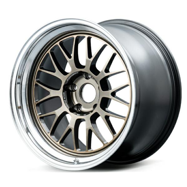 RAYS レイズ VOLK RACING ボルクレーシング 21A SPEC-SR Shining Bronze Metal/Rim DC (SR) 18×10.5J 5H PCD114 +15 アルミホイール1本