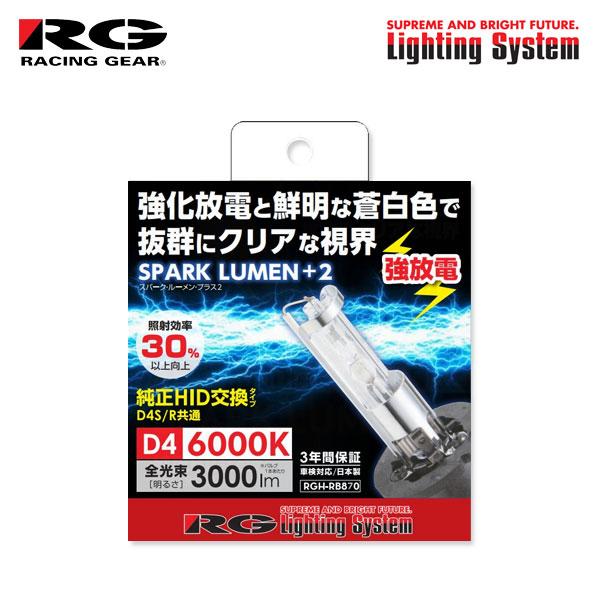RACING GEAR（レーシングギア） RG 純正交換HIDバルブ ヘッドライト