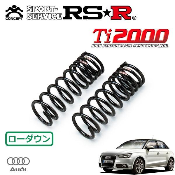 RSR Ti2000 ダウンサス フロントのみ アウディ  A1スポーツバック 8XCAX H25/7〜 FF 1400 TB 1.4TFSI
