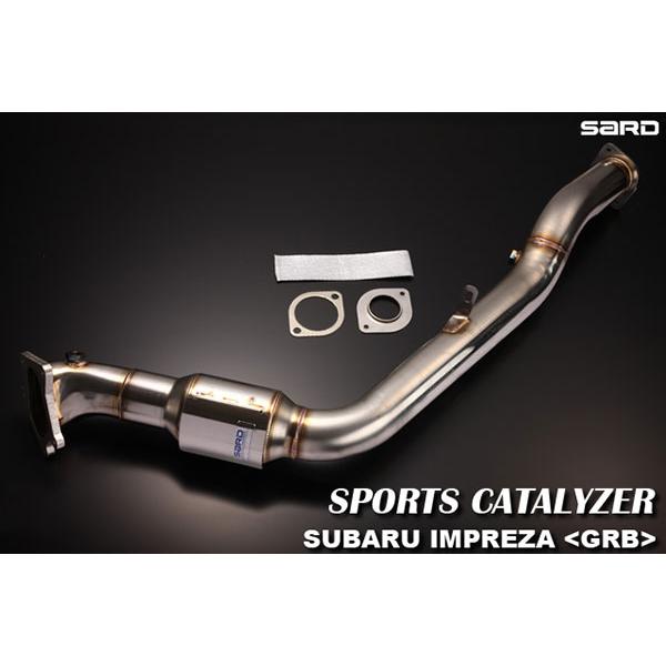 SARD サード スポーツキャタライザー インプレッサ STi CBA-GVB H22.7 