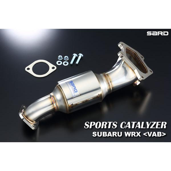 SARD メタルキャタライザー GRB GVB VAB SARD（サード） スポーツキャタライザー WRX STI CBA-VAB H26.8〜 EJ20