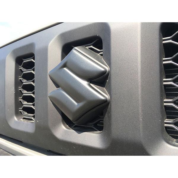 SilkRoad シルクロード スズキ エンブレムプロテクター マットブラック