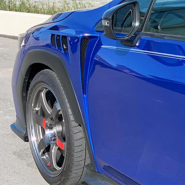 SYMS シムスレーシング フロントフェンダー FRP 未塗装 左右セット WRX