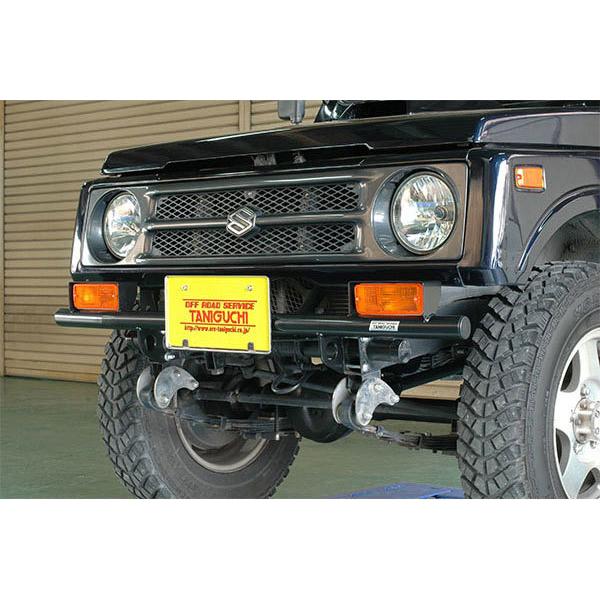 ORSタニグチ スキッドバーTypeC スチール スチール黒 ジムニー