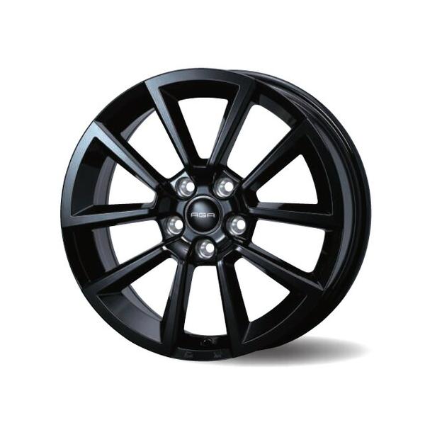 AGA クリフ ホイール TAS AGA Clif 16インチ TAS AGA Clif エージーエー クリフ ブラック アルミホイール1本 16×7.0