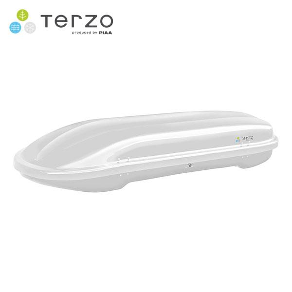 TERZO ホワイト ルーフボックス(鍵なし) TERZO Terzo テルッツォ ルーフボックス エアロクロスライダー