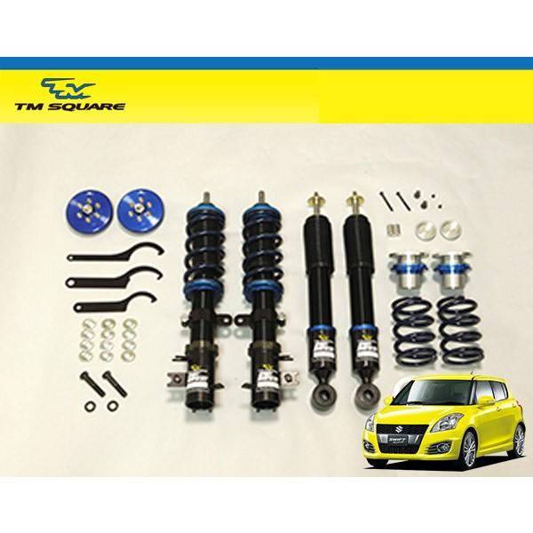 パーツ Small TM SQUARE スイフトスポーツ ZC32S ダンパーキット Type TD
