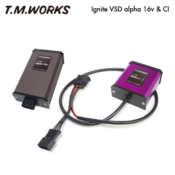 パーツ TMworks ignite VSD alpha 16V & CI T.M.WORKS イグナイトVSD アルファ16V＆CI セット