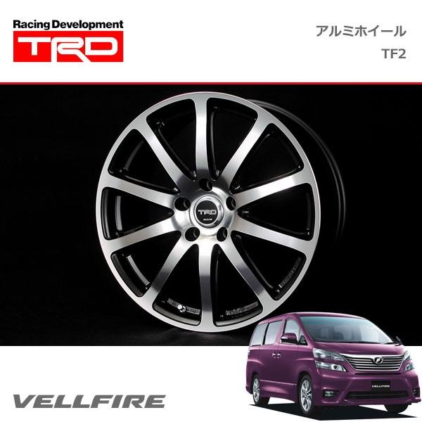 TRD アルミホイール TF2 ダイヤモンドカットシルバー 18インチ 1本