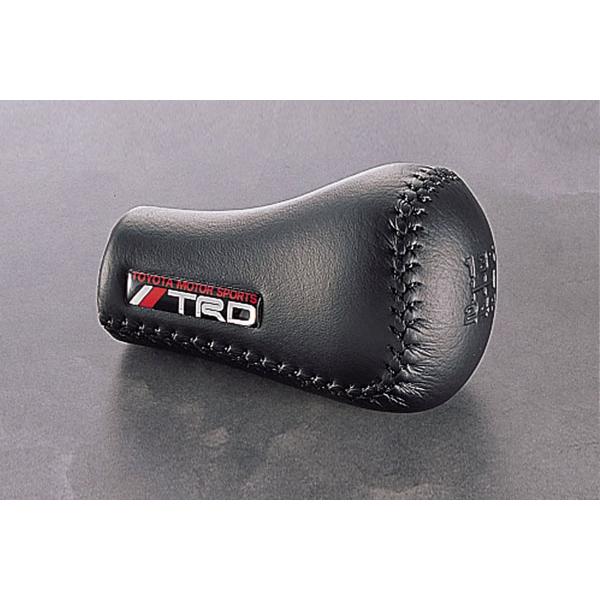 TRD シフトノブ(左右非対称) 本皮 ブラック セリカ ST202 ST202C ST203 