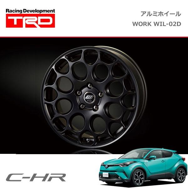 TRD アルミホイール WORK WIL-02D 17インチ 1本 C-HR NGX50 ZYX10 16 
