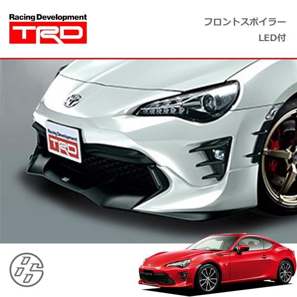 TRD フロントスポイラー(LED付) 素地(未塗装) ハチロク ZN6 16