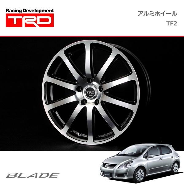 TRD アルミホイール TF2 ダイヤモンドカットシルバー 18インチ 1本