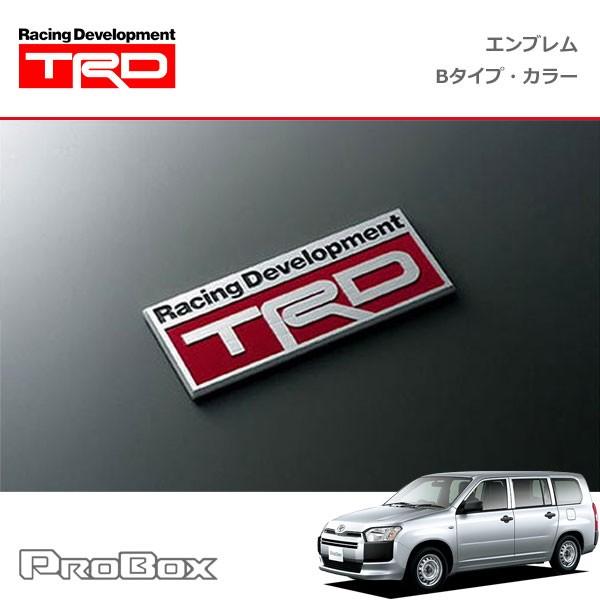 TRD エンブレム Bタイプ カラー プロボックス NSP160V NCP160V NCP165V 
