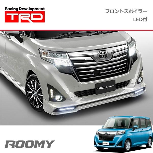 TRD フロントスポイラー(LED付) 素地(未塗装) ルーミー M900A TRD フロントスポイラー(LED付) 素地(未塗装) ルーミー M900A