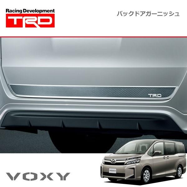 TRD バックドアガーニッシュ ヴォクシー ZRR80G ZRR85G ZWR80G 17/07 