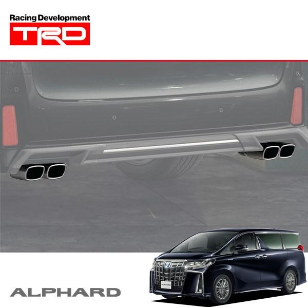 TRD ハイレスポンスマフラー アルファード AGH30W AGH35W AYH30W 17/12