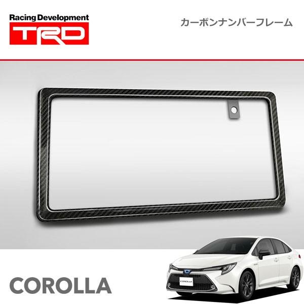 Trd カーボンナンバーフレーム リヤ用 カローラ Nre210 Zre212 Zwe211 Zwe214 19 9 除く字光式ナンバープレート付車 Trd 3932 オートクラフト 通販 Yahoo ショッピング