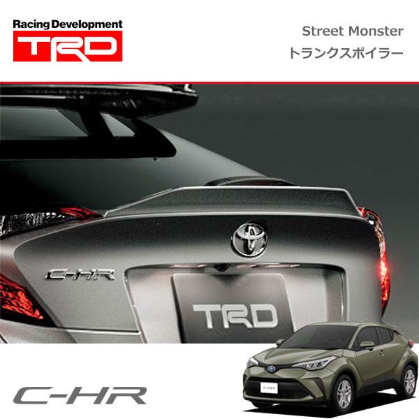 TRD Street Monster トランクスポイラー ブラックマイカ(209) C-HR 