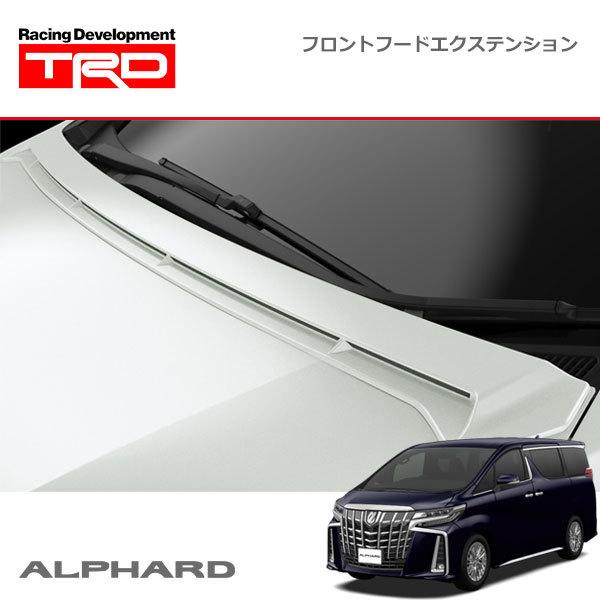 TRD フロントフードエクステンション アルファード30系用 【公式通販】