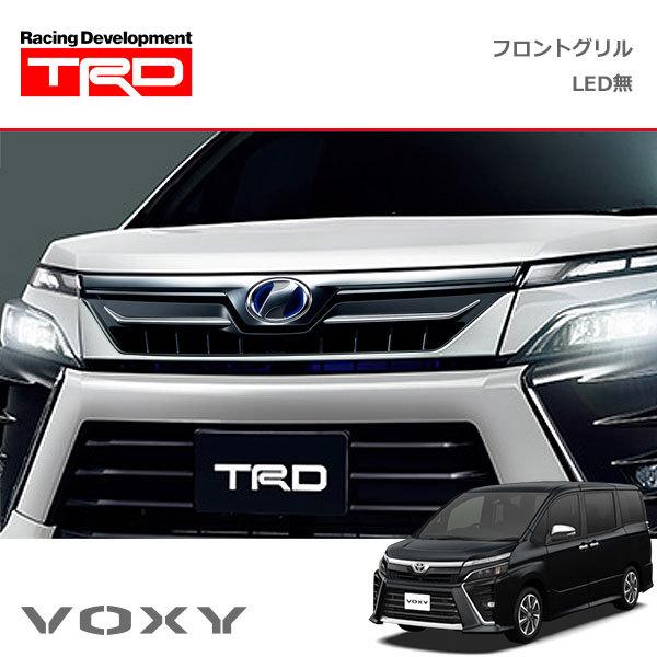 TRD フロントグリル(LED無) 未塗装 ヴォクシー ZRR80W ZRR85W ZWR80W 