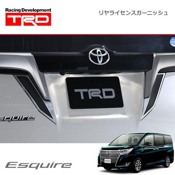 TRD リヤライセンスガーニッシュ エスクァイア ZRR80G ZRR85G TRD リヤライセンスガーニッシュ エスクァイア ZRR80G ZRR85G