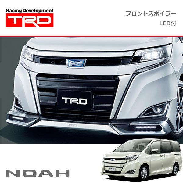 TRD│フロントスポイラー(LED無)│80 ノア 後期 TRD フロントスポイラー(LED付) 未塗装 ノア ZRR80G ZRR85G ZWR80G 18