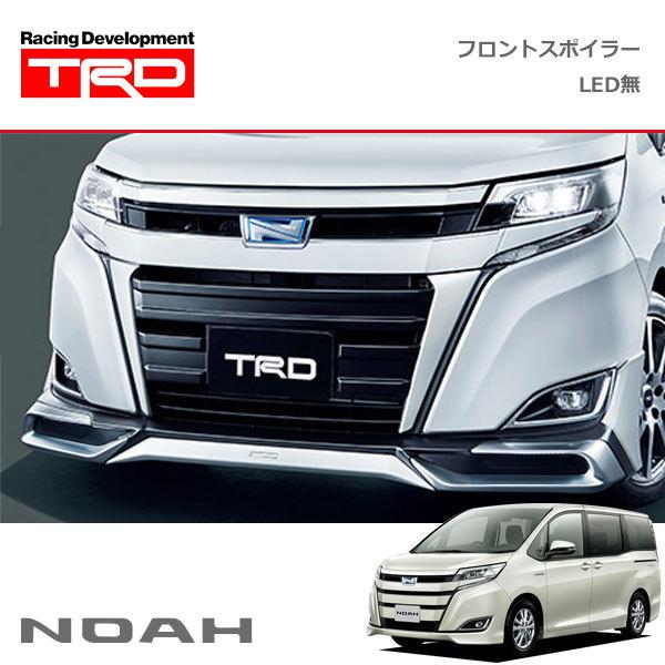 TRD│フロントスポイラー(LED無)│80 ノア 後期 TRD フロントスポイラー(LED無) 未塗装 ノア ZRR80G ZRR85G ZWR80G 18