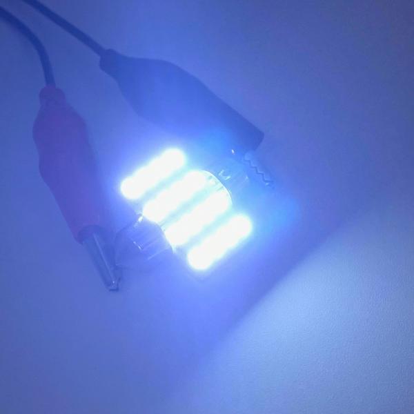 ルーム球 T10×31 16連 LED 500個 セット T10 31mm LEDルームランプ ホワイト 2個セット 16連LED 室内灯