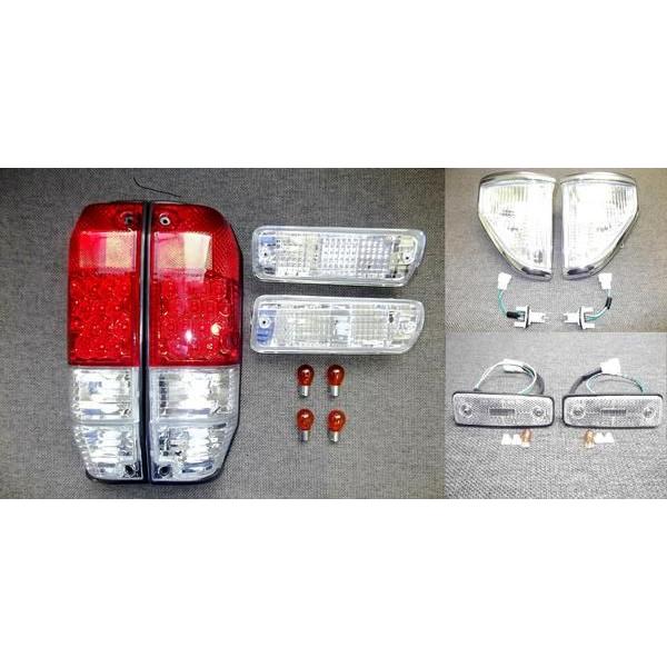 ランクル プラド 78 前期 LED テールランプ & コーナー ランクル プラド 78 前期 LED テールランプ & コーナー