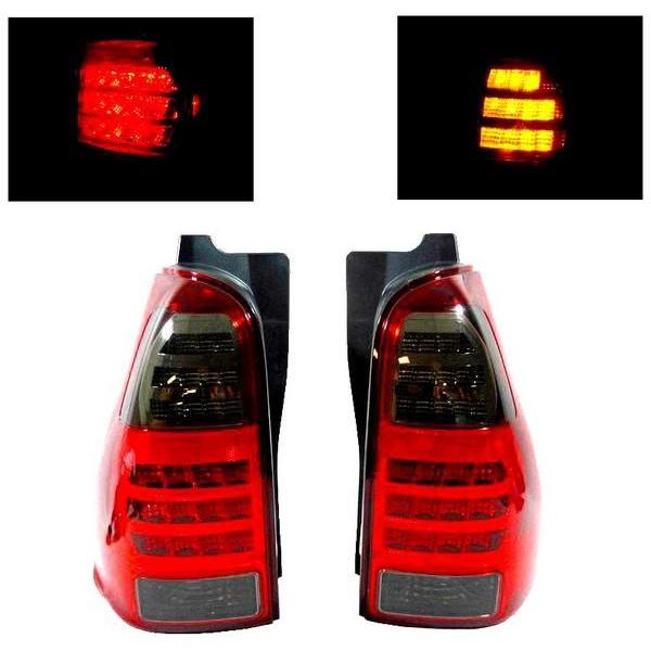 トヨタ ハイラックス サーフ リアLEDスモークコンビテール RZN210W 