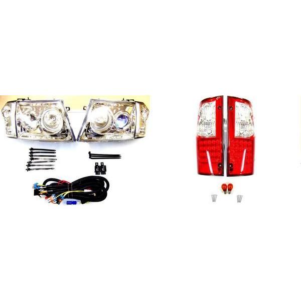 ハイラックス P/U RZN174H ヘッドライト LEDテール SET セット 送料 