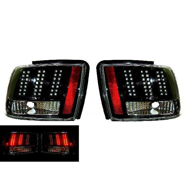 フォード マスタング 99y?04y LED ブラック テールランプ 送料