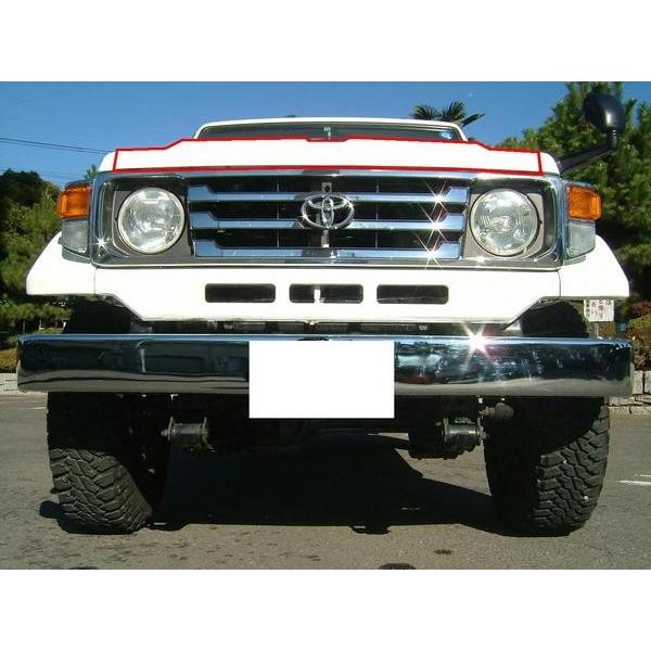 ランドクルーザー 70 71 73 74 76 77 系 フロント ボンネット 1985/11 