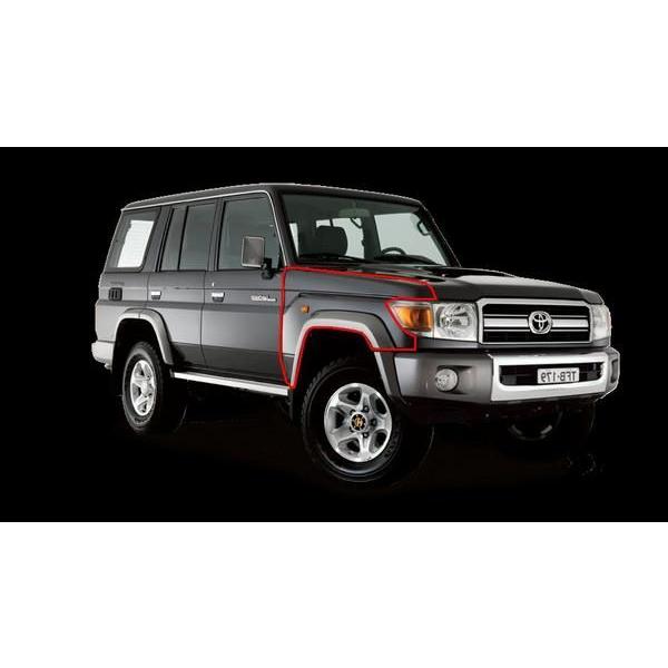 送込 トヨタ ランクル70 復刻版 2007年 右 フロント フェンダー GRJ79K