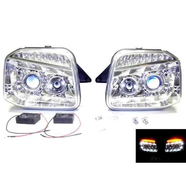 スズキ ジムニー JB23W ヘッドライト 全年式 LED プロジェクター スズキ ジムニー JB23W ヘッドライト 全年式 LED プロジェクター