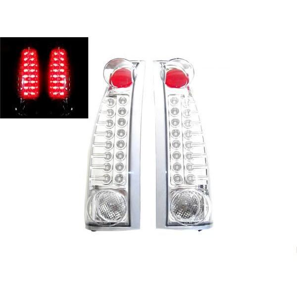 シボレー タホ サバーバン 88y- LEDクリアテールランプ テール 送料