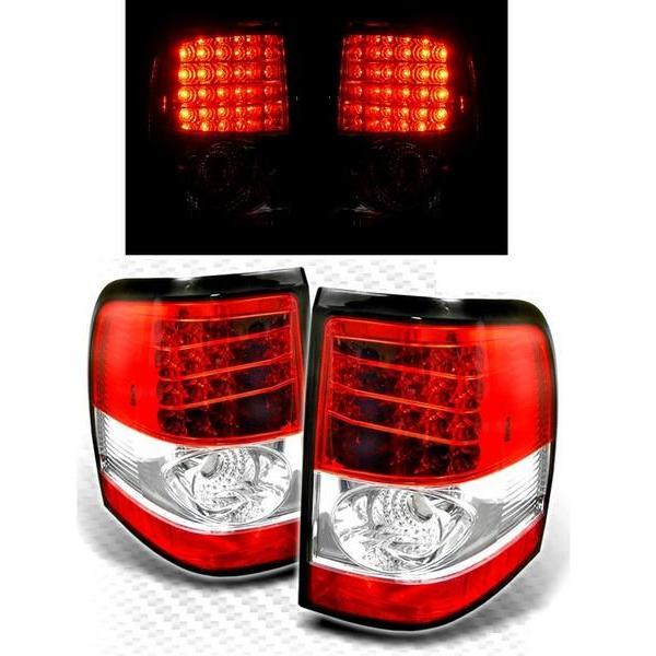 FORD エクスプローラー 02y-05y リア レッド LED テールランプ 左右 