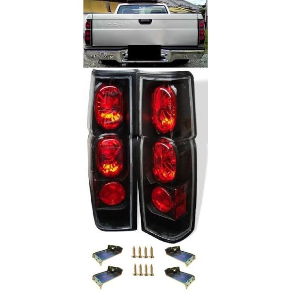 日産 ニッサン ダットサン D21 系 リアブラックユーロテールランプ
